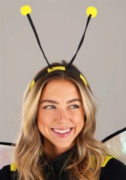 Buzzin' Bumble Bee Costume For Adults -Halloween Costumes adult buzzin bumble bee costume alt 2