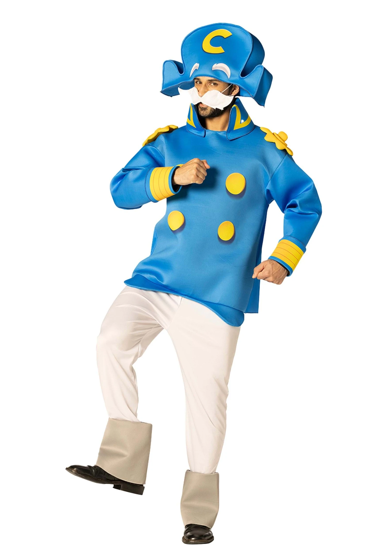Adult Cap'n Crunch Costume 3 Adult Cap'n Crunch Costume