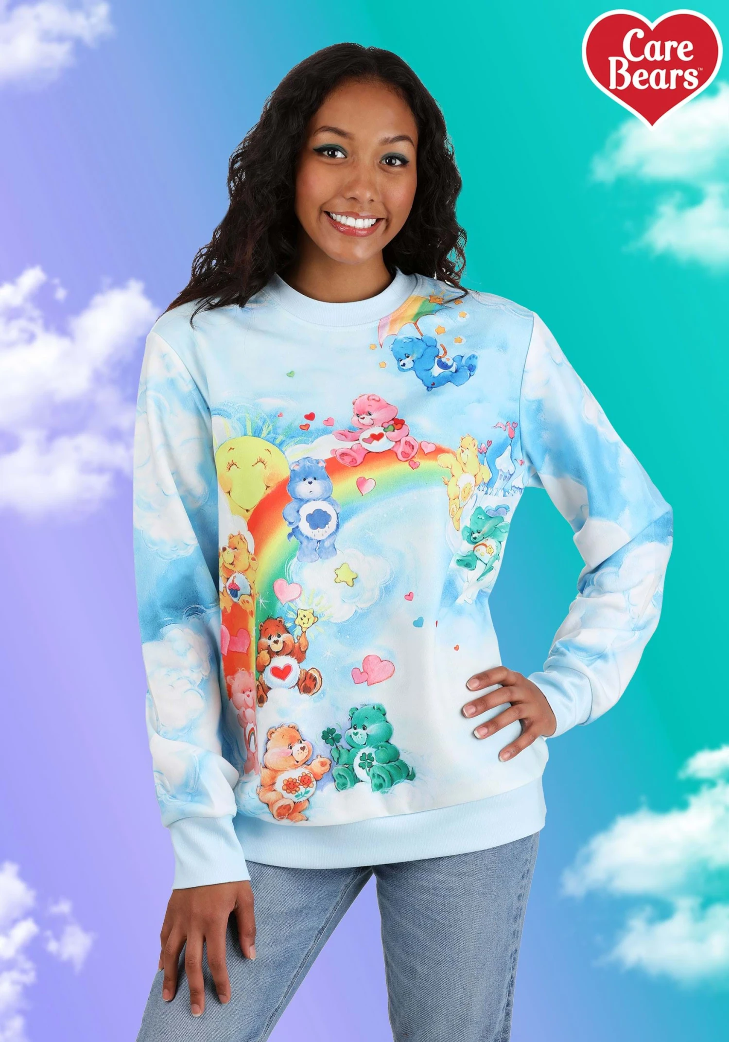 Care Bears Fun In The Sun Sweater For Adults 4 Care Bears Fun In The Sun Sweater For Adults - Image 2