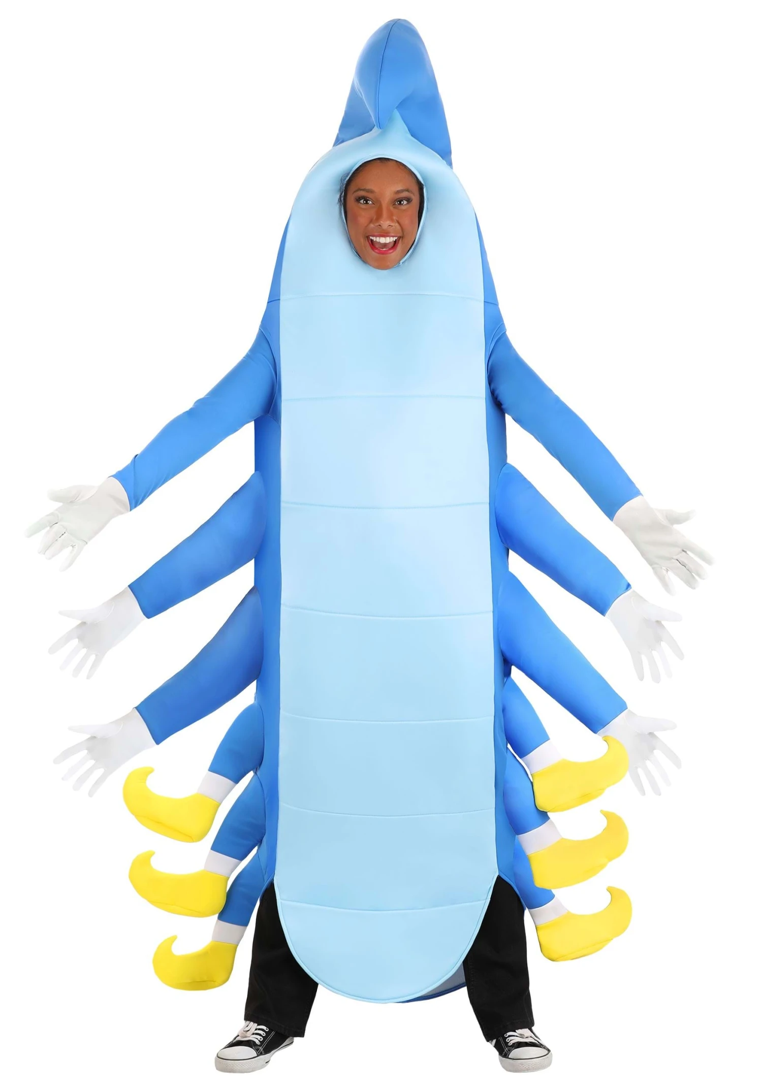 Blue Caterpillar Costume For Adults 4 Blue Caterpillar Costume For Adults - Image 2