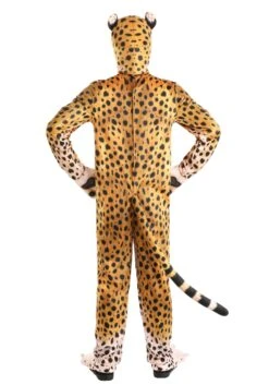 Cheerful Cheetah Costume For Adults 8 Cheerful Cheetah Costume For Adults -Halloween Costumes adult cheerful cheetah costume alt 4