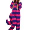 Cheshire Cat Costume Onesie For Adults -Halloween Costumes adult cheshire cat onesie