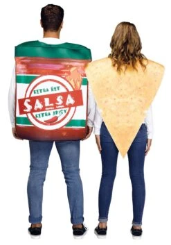 Fun World Chips And Salsa Couple's Costume For Adults 5 Fun World Chips And Salsa Couple's Costume For Adults -Halloween Costumes adult chips and salsa couples costume alt 1