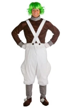 Classic Chocolate Factory Worker Costume For Men