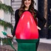 Christmas Light Bulb Costume For Adults 1 Christmas Light Bulb Costume For Adults -Halloween Costumes adult christmas light bulb costume