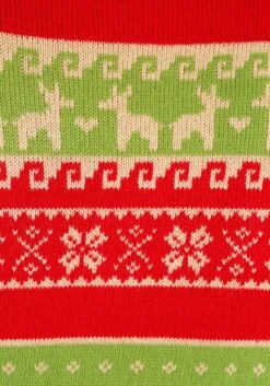 Christmas Llama Ugly Sweater For Adults -Halloween Costumes adult christmas llama ugly sweater alt 13