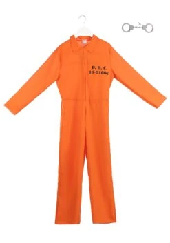 Classic Prisoner Costume For Adult Men 13 Classic Prisoner Costume For Adult Men -Halloween Costumes adult classic prisoner costume alt 3