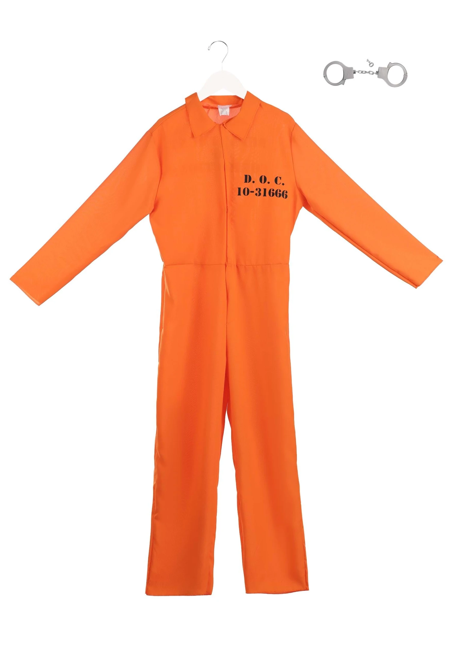 Classic Prisoner Costume For Adult Men 6 Classic Prisoner Costume For Adult Men - Image 4