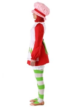 Classic Strawberry Shortcake Costume For Women -Halloween Costumes adult classic strawberry shortcake costume alt 4