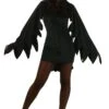 Women's Classy Crow Costume Dress 2 Women's Classy Crow Costume Dress -Halloween Costumes adult classy crow costume