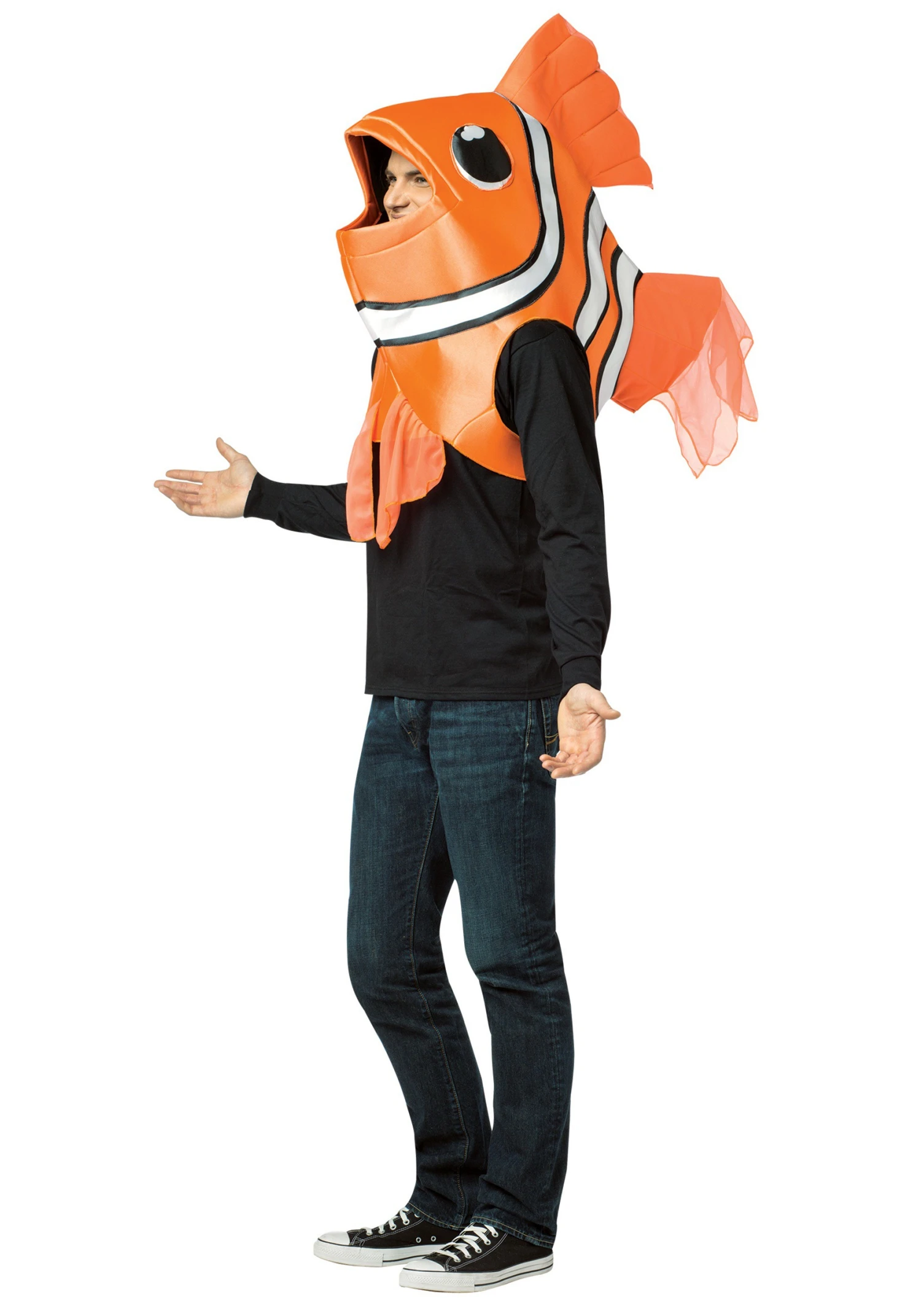 Adult Clown Fish Costume 3 Adult Clown Fish Costume