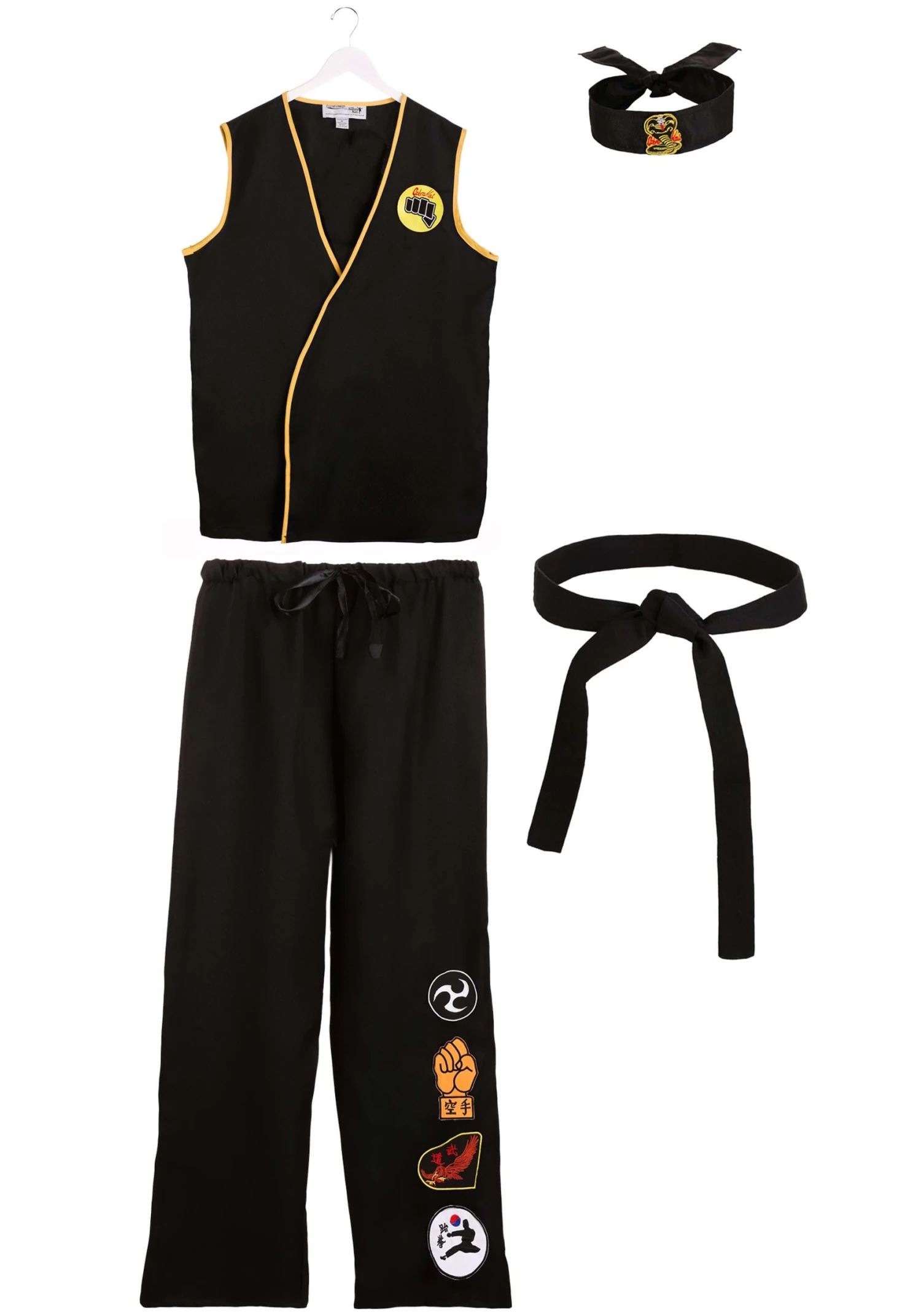 Karate Kid Cobra Kai Costume For Men 4 Karate Kid Cobra Kai Costume For Men - Image 2