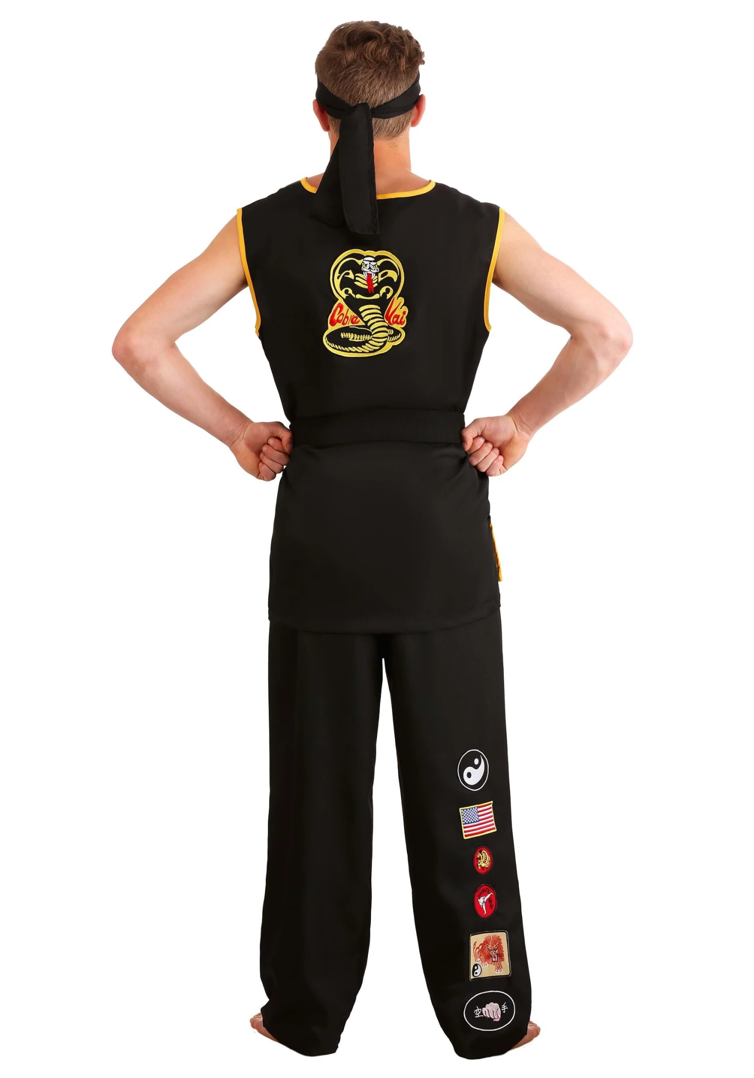 Karate Kid Cobra Kai Costume For Men 13 Karate Kid Cobra Kai Costume For Men - Image 11