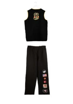 Karate Kid Cobra Kai Costume For Men 18 Karate Kid Cobra Kai Costume For Men -Halloween Costumes adult cobra kai costume alt 2