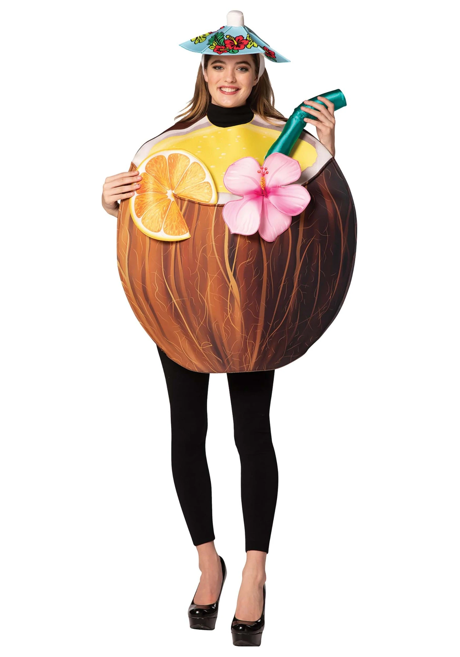 Coconut Cocktail Drink Costume For Adults 3 Coconut Cocktail Drink Costume For Adults