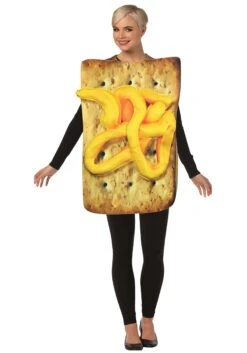 Cracker With Cheese Spray Costume For Adults