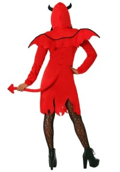 Cute Devil Costume For Women -Halloween Costumes adult cute devil costume alt 1