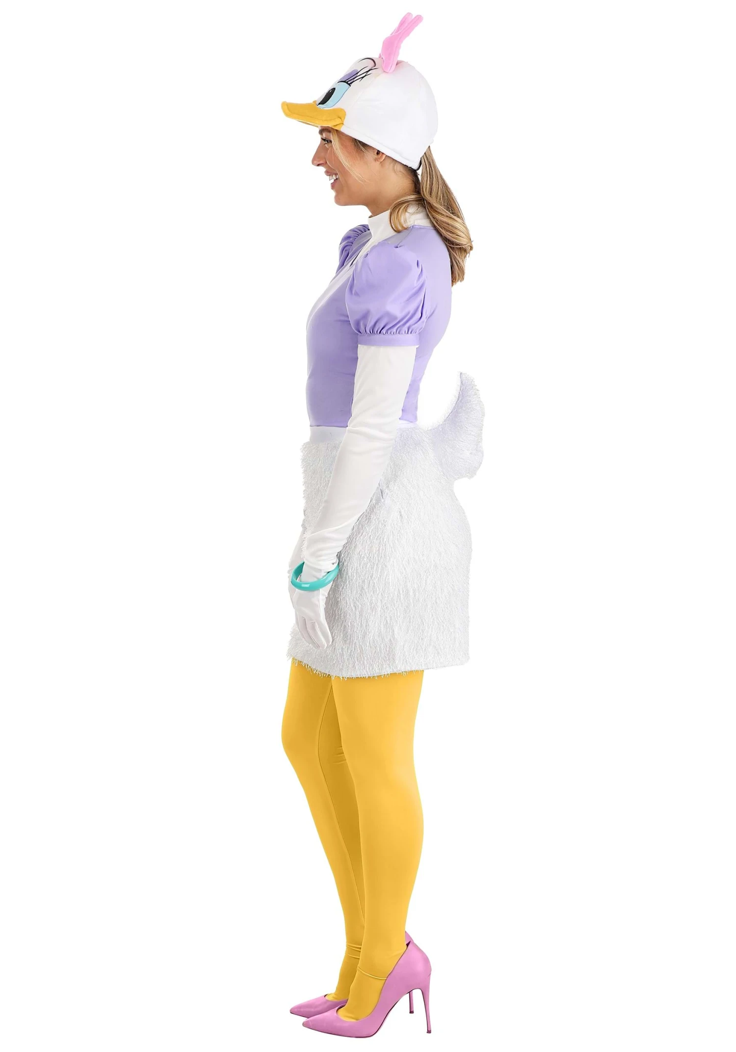 Daisy Duck Costume For Adults 6 Daisy Duck Costume For Adults - Image 4