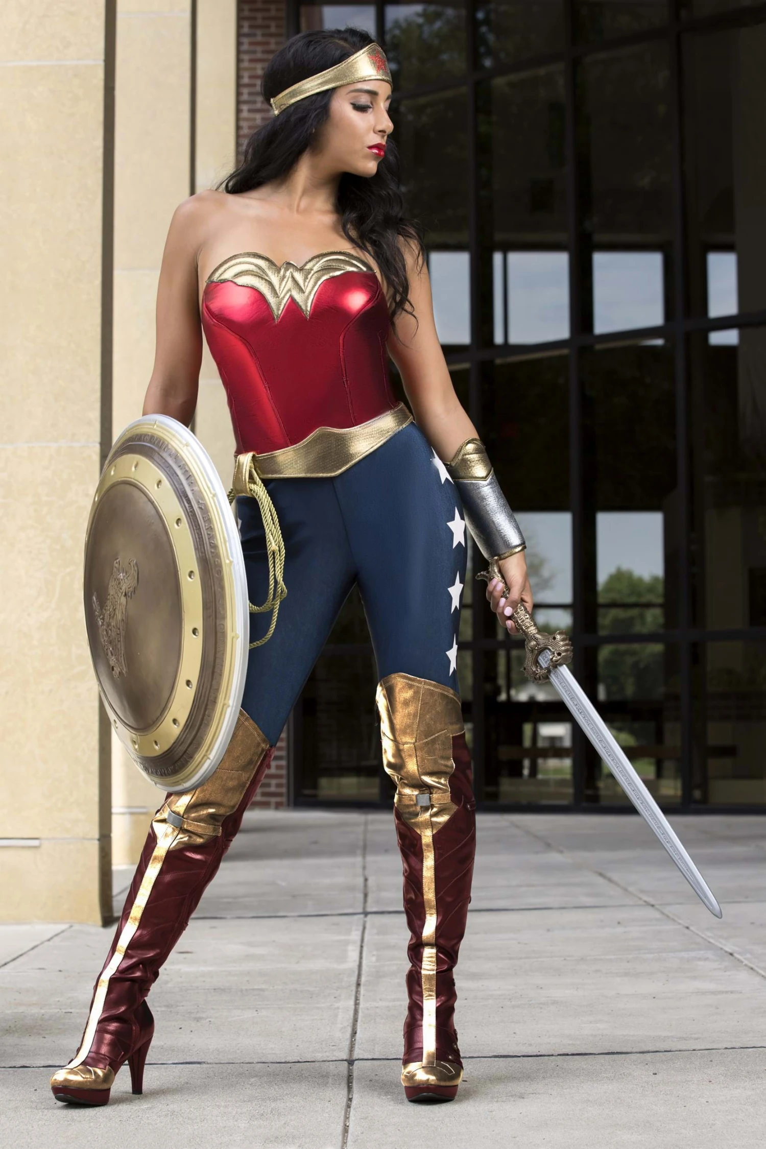 DC Comics Women's Wonder Woman Costume 4 DC Comics Women's Wonder Woman Costume - Image 2