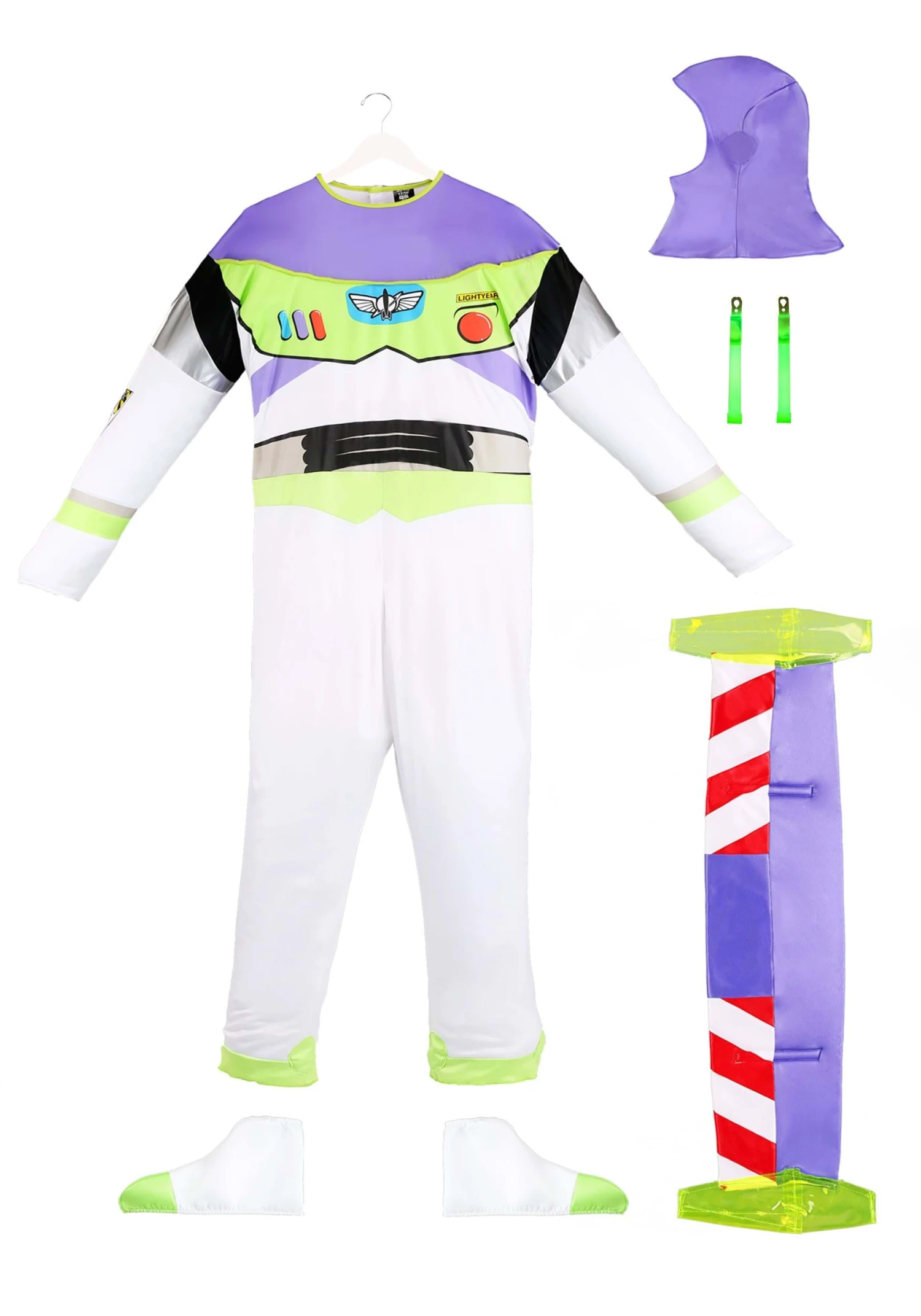 Disguise Deluxe Toy Story Buzz Lightyear Costume For Men 14 Disguise Deluxe Toy Story Buzz Lightyear Costume For Men - Image 12
