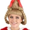 Women's Deluxe Dr. Seuss Cindy Lou Who Wig -Halloween Costumes adult deluxe christmas girl wig