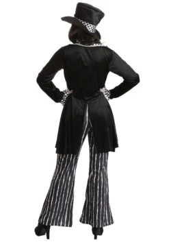 Deluxe Dark Mad Hatter Costume For Adults 7 Deluxe Dark Mad Hatter Costume For Adults -Halloween Costumes adult deluxe dark mad hatter costume alt 1