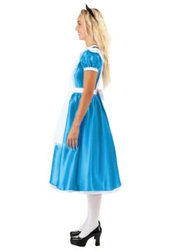 Deluxe Disney Alice Costume For Women 14 Deluxe Disney Alice Costume For Women -Halloween Costumes adult deluxe disney alice costume alt 7