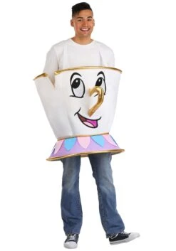 Halloween Costumes -Halloween Costumes adult deluxe disney beauty beast chip costume alt 1