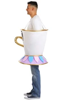 Deluxe Disney Beauty And The Beast Adult Chip Costume -Halloween Costumes adult deluxe disney beauty beast chip costume alt 4