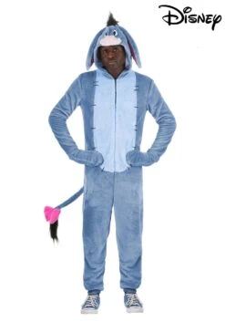 Deluxe Disney Winnie The Pooh Eeyore Costume For Adults 11 Deluxe Disney Winnie The Pooh Eeyore Costume For Adults -Halloween Costumes adult deluxe disney eeyore costume alt 4