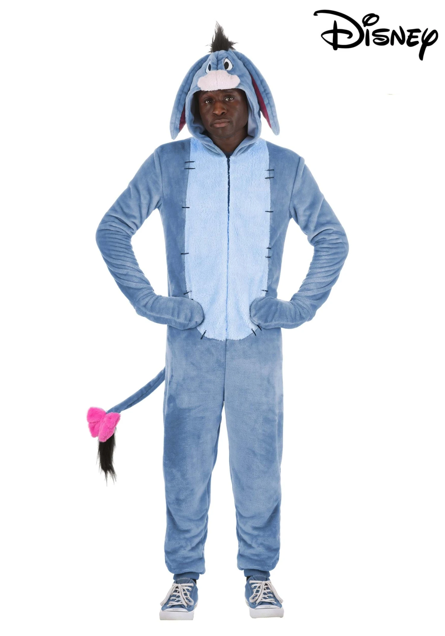 Deluxe Disney Winnie The Pooh Eeyore Costume For Adults 4 Deluxe Disney Winnie The Pooh Eeyore Costume For Adults - Image 2