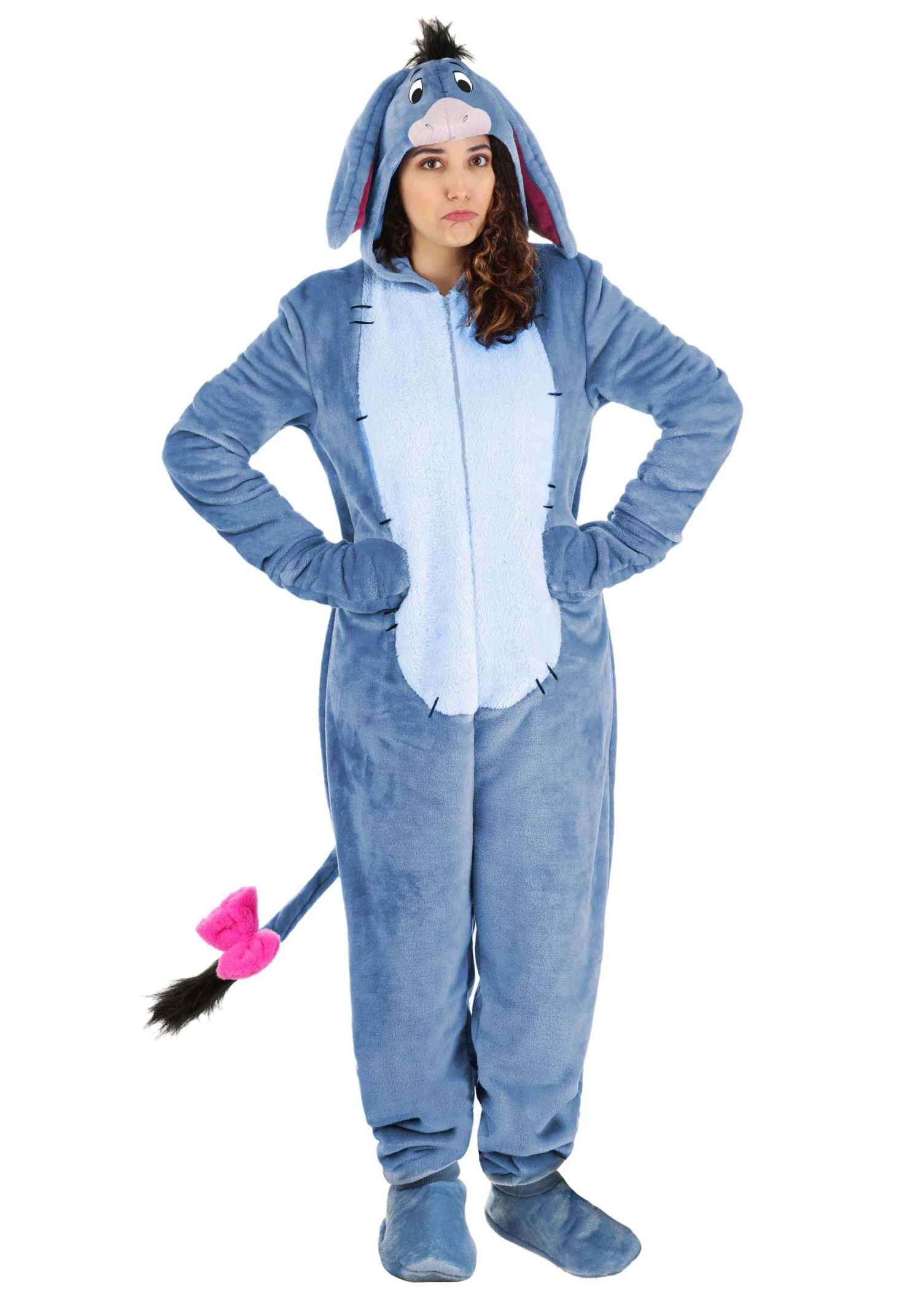 Deluxe Disney Winnie The Pooh Eeyore Costume For Adults 10 Deluxe Disney Winnie The Pooh Eeyore Costume For Adults - Image 8