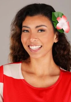 Women's Deluxe Disney Lilo Costume Dress 16 Women's Deluxe Disney Lilo Costume Dress -Halloween Costumes adult deluxe disney lilo costume alt 4