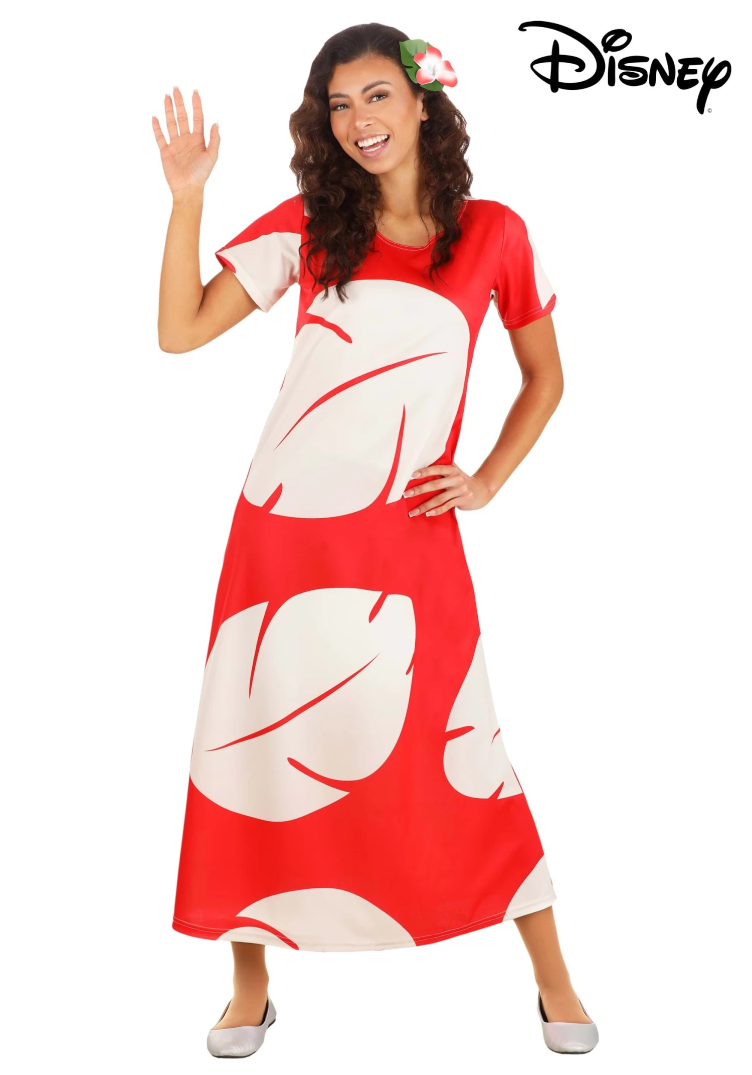 Women's Deluxe Disney Lilo Costume Dress 11 Women's Deluxe Disney Lilo Costume Dress - Image 9