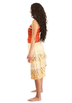 Deluxe Disney Moana Costume For Women 8 Deluxe Disney Moana Costume For Women -Halloween Costumes adult deluxe disney moana costume alt 2
