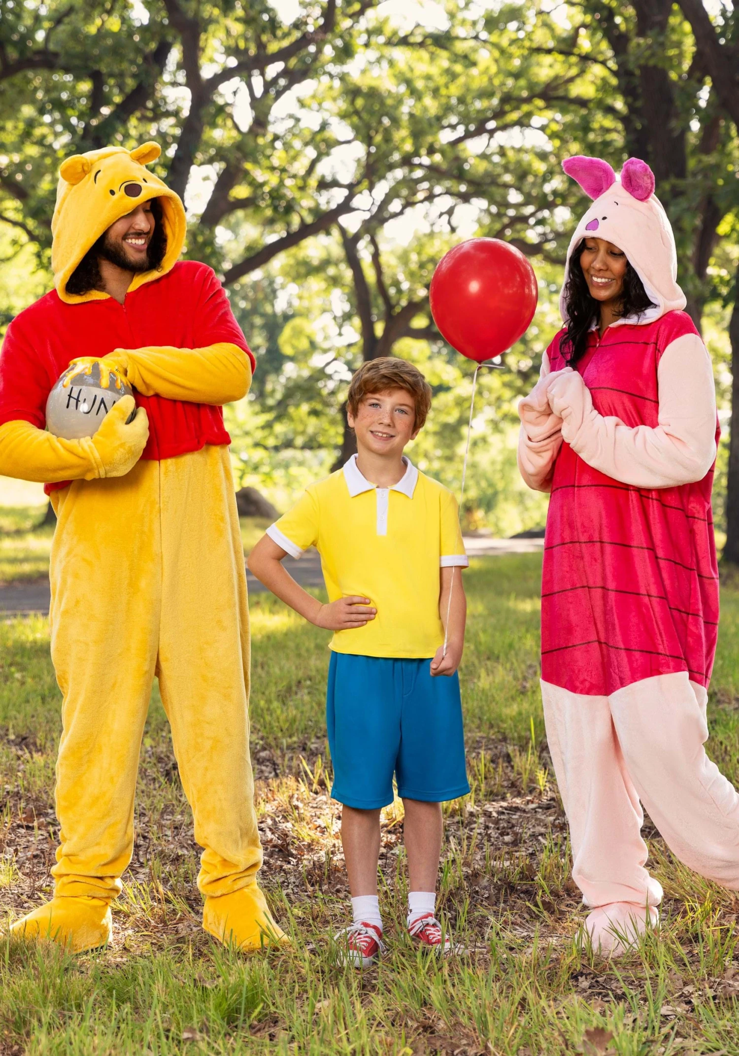 Adult Deluxe Disney Winnie The Pooh Piglet Costume 4 Adult Deluxe Disney Winnie The Pooh Piglet Costume - Image 2