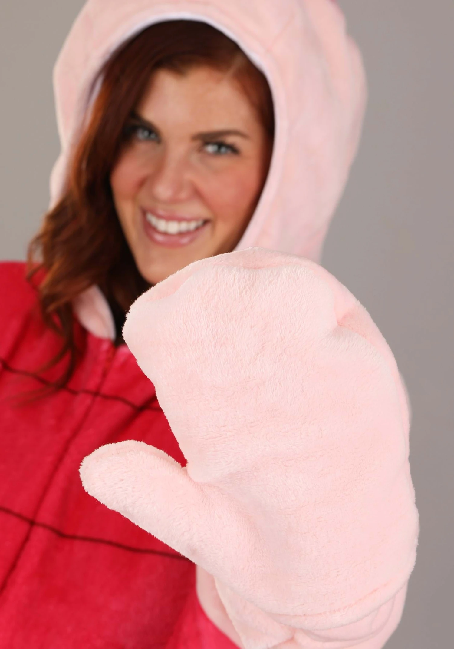 Adult Deluxe Disney Winnie The Pooh Piglet Costume 6 Adult Deluxe Disney Winnie The Pooh Piglet Costume - Image 4