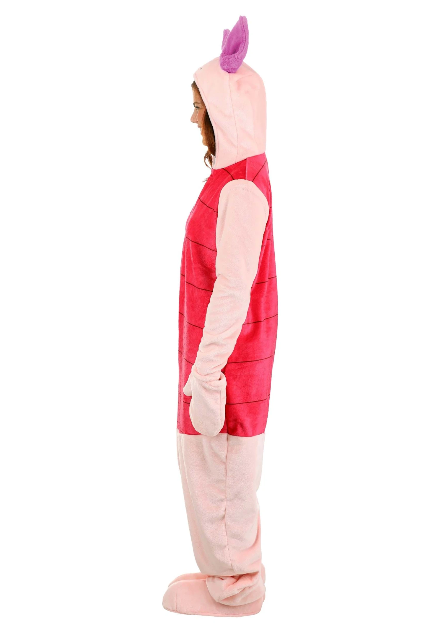 Adult Deluxe Disney Winnie The Pooh Piglet Costume 9 Adult Deluxe Disney Winnie The Pooh Piglet Costume - Image 7