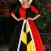Deluxe Disney Queen Of Hearts Costume Dress For Women 2 Deluxe Disney Queen Of Hearts Costume Dress For Women -Halloween Costumes adult deluxe disney queen of hearts costume