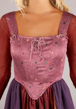 Women's Deluxe Disney Hocus Pocus Sarah Sanderson Costume Dress 13 Women's Deluxe Disney Hocus Pocus Sarah Sanderson Costume Dress -Halloween Costumes adult deluxe disney sarah sanderson costume alt 4