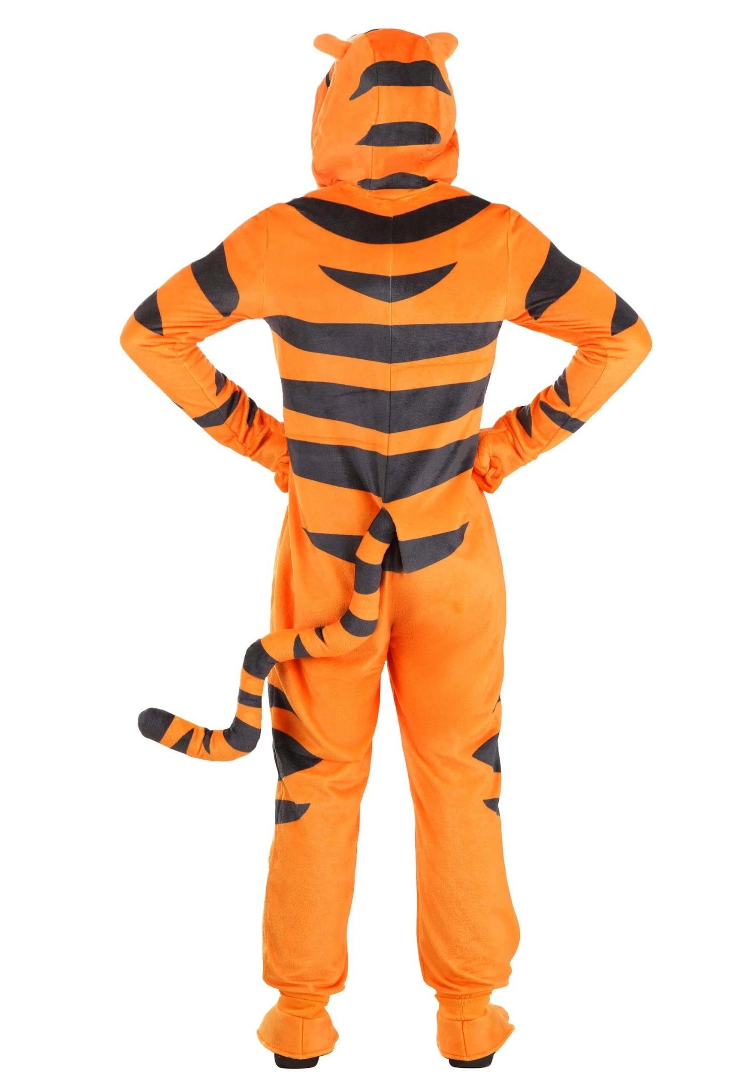 Adult Deluxe Disney Winnie The Pooh Tigger Costume 4 Adult Deluxe Disney Winnie The Pooh Tigger Costume - Image 2