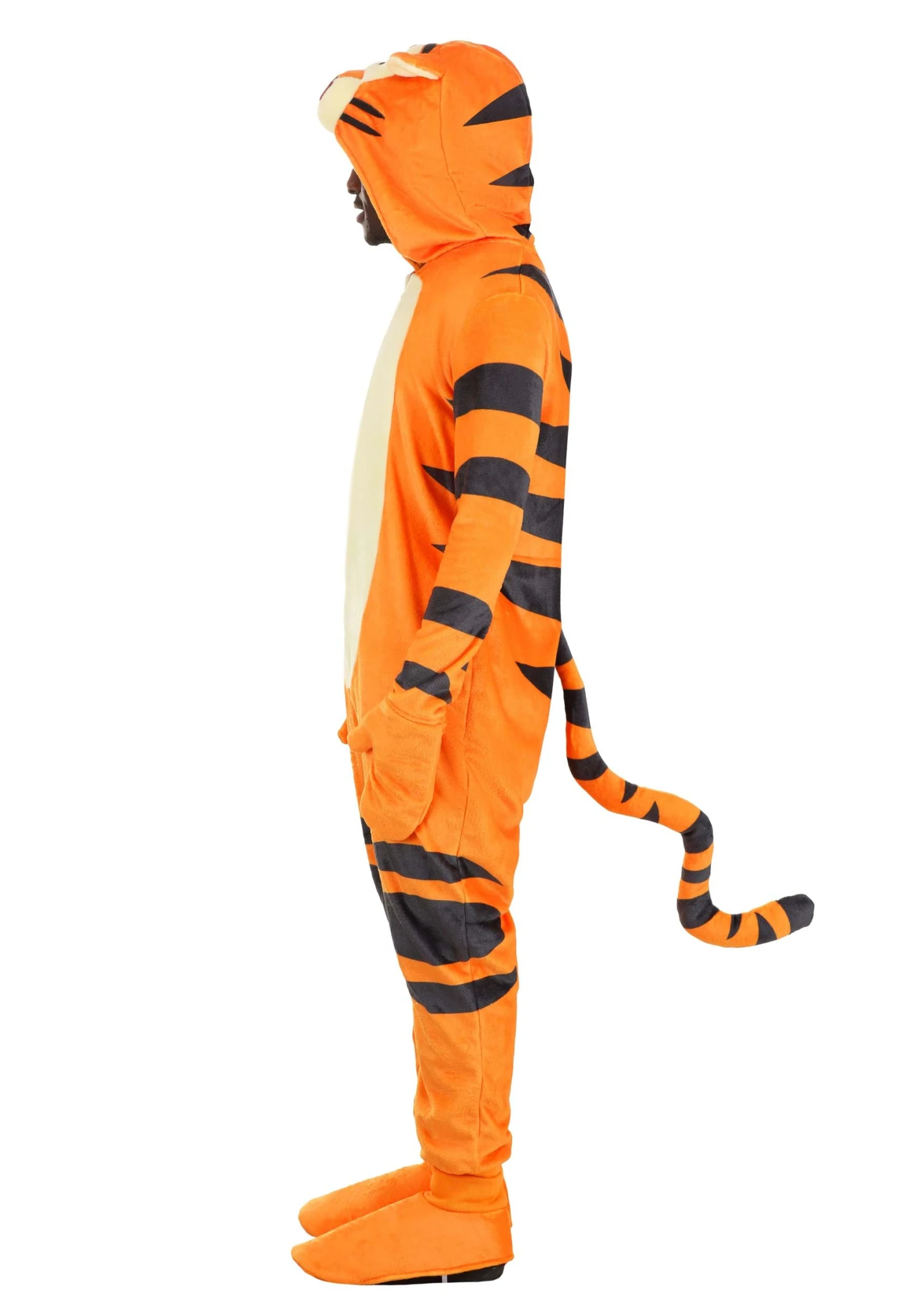 Adult Deluxe Disney Winnie The Pooh Tigger Costume 5 Adult Deluxe Disney Winnie The Pooh Tigger Costume - Image 3