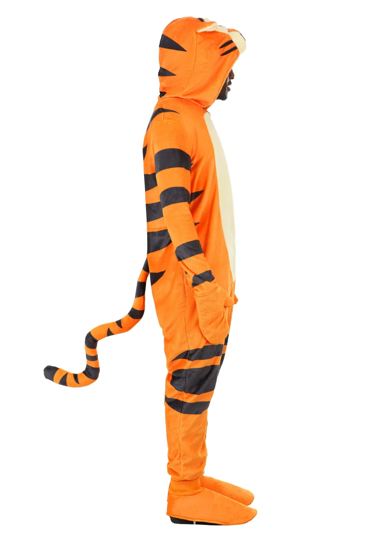 Adult Deluxe Disney Winnie The Pooh Tigger Costume 7 Adult Deluxe Disney Winnie The Pooh Tigger Costume - Image 5