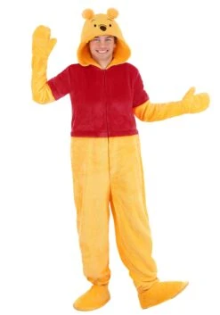 Deluxe Disney Winnie The Pooh Costume For Adults 16 Deluxe Disney Winnie The Pooh Costume For Adults -Halloween Costumes adult deluxe disney winnie the pooh costume alt 6