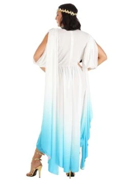 Women's Deluxe Goddess Costume Dress -Halloween Costumes adult deluxe goddess costume alt 1