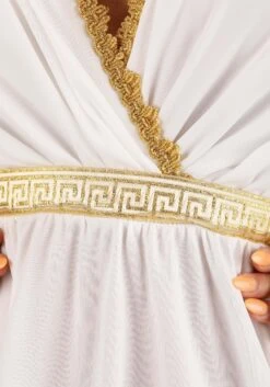 Women's Deluxe Goddess Costume Dress -Halloween Costumes adult deluxe goddess costume alt 5