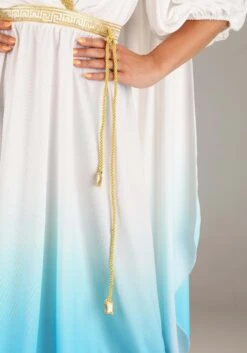 Women's Deluxe Goddess Costume Dress -Halloween Costumes adult deluxe goddess costume alt 6