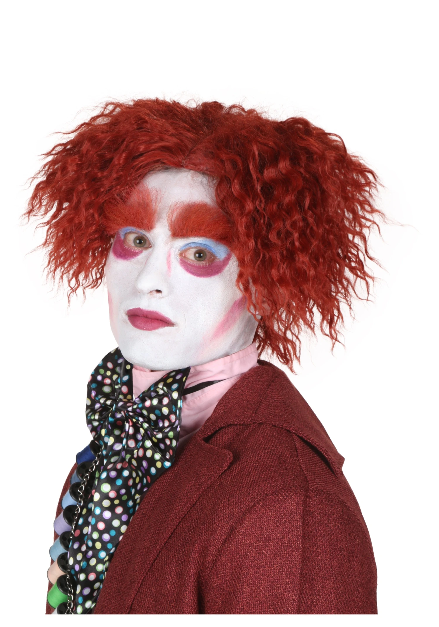 Smiffys Adult Deluxe Manic Tea Party Wig 5 Smiffys Adult Deluxe Manic Tea Party Wig - Image 3