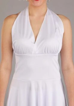 Women's Deluxe Marilyn Halter Dress Costume -Halloween Costumes adult deluxe marilyn halter dress costume alt 4