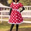 Disney Deluxe Minnie Mouse Adult Costume -Halloween Costumes adult deluxe minnie mouse costume